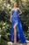 Andrea & Leo A1164 Beaded Print Embellishment Party Dress