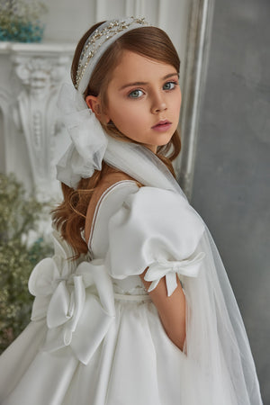 Exclusive Ivory Headband Celestial Model A37 Style 3302