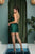 V-Neckline Spaghetti Straps Short Gown Nox Anabel R768