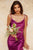 Midi Skirt Cowl-Neckline Bridesmaids or Cocktail Dress BD103