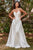 Wedding Cowl-Neckline A-line Slit Wedding Gown BD104W