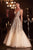 Beaded Embellished Long Tulle Gown C135