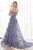 Glitter Fitted and Overskirt  Gown CB046  by La Divine