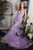 Glitter Printed Embellishment Mermaid Gown CC2279