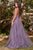 Cinderella Divine CD0154 Beaded and tulle skirt A-line dress