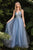 Cinderella Divine CD0154 Beaded and tulle skirt A-line dress