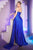 Square Neckline Beaded Embellishment Long Gown CD0201