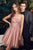 Layered Beaded Embellishment Tulle A-Line Short Gown CD0212
