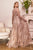 Curves Floral Embellished Long Tulle Gown CD233C
