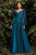 Long Sleeves Chiffon A-line Curves  Gown CD243C