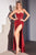 Glitter Sweetheart Neckline Curves Prom Gown CD254C