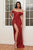 Off the Shoulder Sequin Embellishment Prom Gown CD260