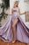 Corset Satin A-Line with Bust Embellishment Prom Gown CD276
