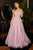 Off The Shoulder Flower Embellishment Long Gown CD3394