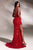 Halter Neckline Fully Sequined Evening Gown CD883