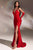 Strapless Glitter With Gloves Prom Gown CD889