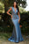 Sleeveless Stretch Jersey  Bridesmaid  Evening Dress CD912