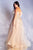 Plunging Neckline Curves Prom Gown CD940C