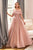 Sleeveless Glitter Tulle Ball Gown CD955