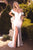Off The Shoulder Satin Long Gown CD965W