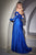 Off The Shoulder Matching Gloves Long Gown CD988