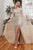 Scoop Neckline Beaded Embellished Long Gown CD993