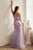 Floral Embellishment Tulle Prom Gown CD995