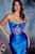 Strapless Beaded Embellishment Satin Prom Gown CDS423