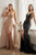 Keyhole Open Back Fully Sequined Prom Gown CH127