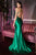 Open Back Satin Dress