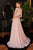 Cap Sleeve A-Line Chiffon Dress CL05