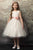 Tea Length Lace and Tulle Flower Girl Nicholle Dress 304