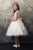 Tea Length Lace and Tulle Flower Girl Nicholle Dress 304