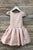 Lovely Short Pleated Dress for Girls 262-1