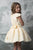 Lovely Short Pleated Dress for Girls 262-1