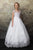 ON SALE  Floral Embroidery Multi-Layer Tulle Communion Flower Girl Dress C332