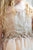 3D Applique Top Satin and Organza Skirt Children dress