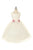 Poly Silk Two-Colors Dress Flower Girl Dress 428