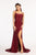 Straight Across Sequin Long Dress GL3058