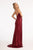 Straight Across Sequin Long Dress GL3058