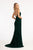 Straight Across Sequin Long Dress GL3058