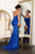 Straight Across Sequin Long Dress GL3058