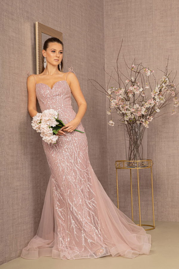 sweetheart neckline glitter dress Jovani 39305 Ruffle Skirt Sweetheart Neck Glitter Dress