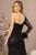 One Long Sleeve Sequin and feather Embellishment Prom Gown GL3160