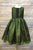 Taffeta Sequin Holiday Dress