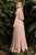 Chiffon Dress with  Capelet Long Gown Mother of the Bride Cinderella Divine HT101