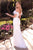 Feathers Off-Shoulder Embroidered Wedding Dress J824W