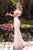 Feathers Off-Shoulder Embroidered Wedding Dress J824W