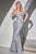 Puff Sleeves Sweetheart Neckline Evening Gown J833
