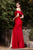 Jersey Off-the-Shoulders Long Evening Dress Bridesmaid KV1050